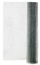Grillage pour animaux soudé vert, H.1 x L.3 m, maille H.12 x l.12.7 mm