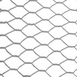Grillage pour animaux triple torsion gris, H.0.5 x L.10 m, maille H.13 x l.13 mm