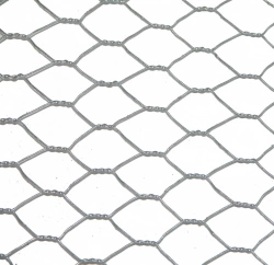 Grillage pour animaux triple torsion gris, H.1 x L.3 m, maille H.12 x l.12 mm