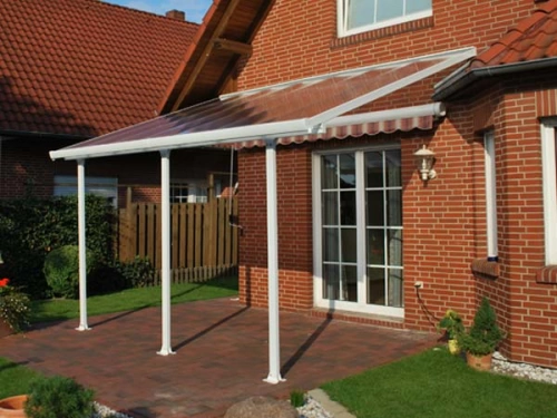 Toit terrasse blanc avancée 3m - 9m2