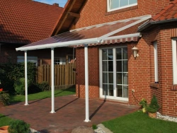 Toit terrasse blanc avancée 3 mètres - 18m2