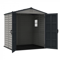 Abri de jardin en PVC - Storemate - 6x6 - 3,65m² - plancher inclus