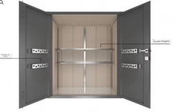 Ensemble d'aménagement intérieur pour armoire à outils Guardi - taille L - Acier