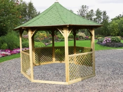 Pavillon de jardin de luxe - Octogonal / 8,78 m2
