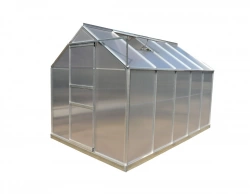 Serre de jardin en aluminium – 6,03 m² – Isolation et ventilation optimales