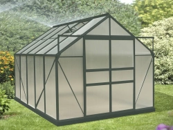 Serre de jardin en aluminium – 7,44 m² – Protection et isolation optimales