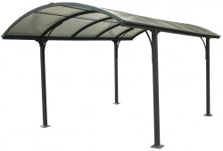 Carport en aluminium – 14,62 m² – Protection élégante et moderne