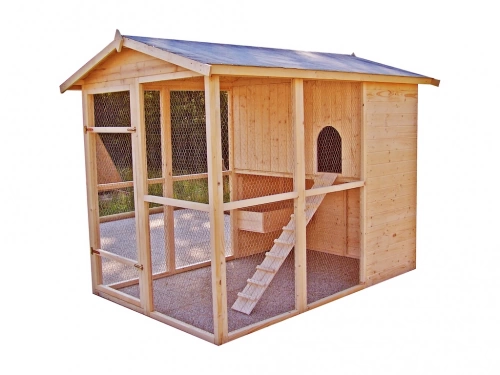 Poulailler - PO1624 HABRITA – 4,69 m² – Idéal pour 6 à 10 poules