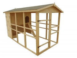 Poulailler - PO1632 HABRITA – 6,09 m² – Idéal pour 8 à 12 poules