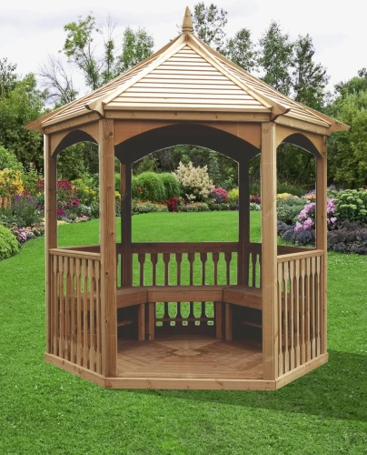 Pavillon hexagonal - Toiture bois - 4,74 m²