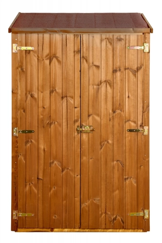 Abri Mural Multi-Usages 0,83 m² – Bois Thermochauffé – Feutre Bitumé – Avec Plancher