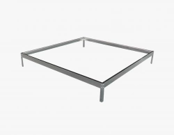 Base pour serre de jardin 2,50 m2 – Structure aluminium – Stabilité renforcée