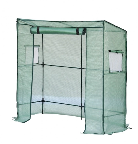 Serre souple à tomates + housse PE 140 gr/m² - L.198 x P.78 x H.200 cm - Made in France