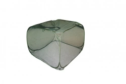 Facil'Serre - mini serre carrée - L.100xP.100xH.75 cm - Filet anti-insectes