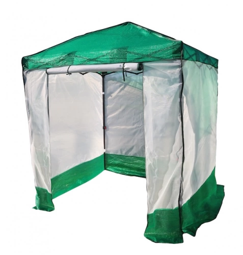Bache ombrage-voile et anti-insectes pour serre pliable - 245X245 cm