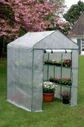 Serre de jardin ou de terrasse "Greenseason 4" - 1,45 x 1,43 x 1,95 m