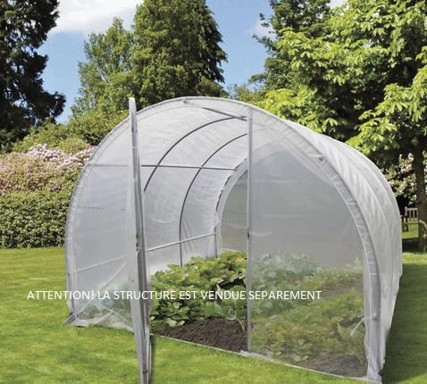 Habillage serre Cerea 18m² - 3x6x2m