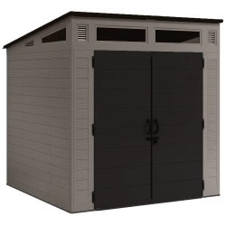 Abri de jardin polyéthylène 25mm Modern 4,88m² avec plancher