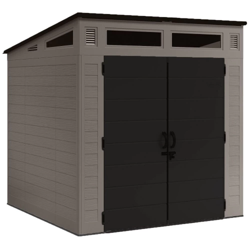 Abri de jardin polyéthylène 25mm Modern 4,88m² avec plancher