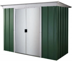Abri Métal 84GPZ - S.H. T. 2,84 m² - H. 174cm - Vert