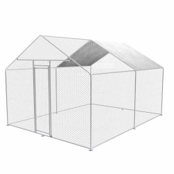 Enclos extérieur pour animaux - 3m x 4m x 2,5m