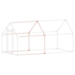 Extension de l‘Enclos pour animaux domestiques + clôture 13 m