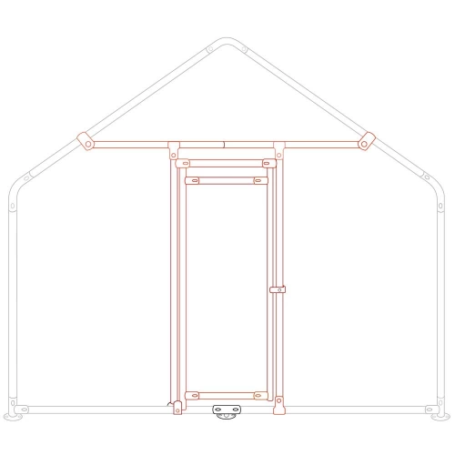 Set de porte d‘Enclos pour animaux domestiques